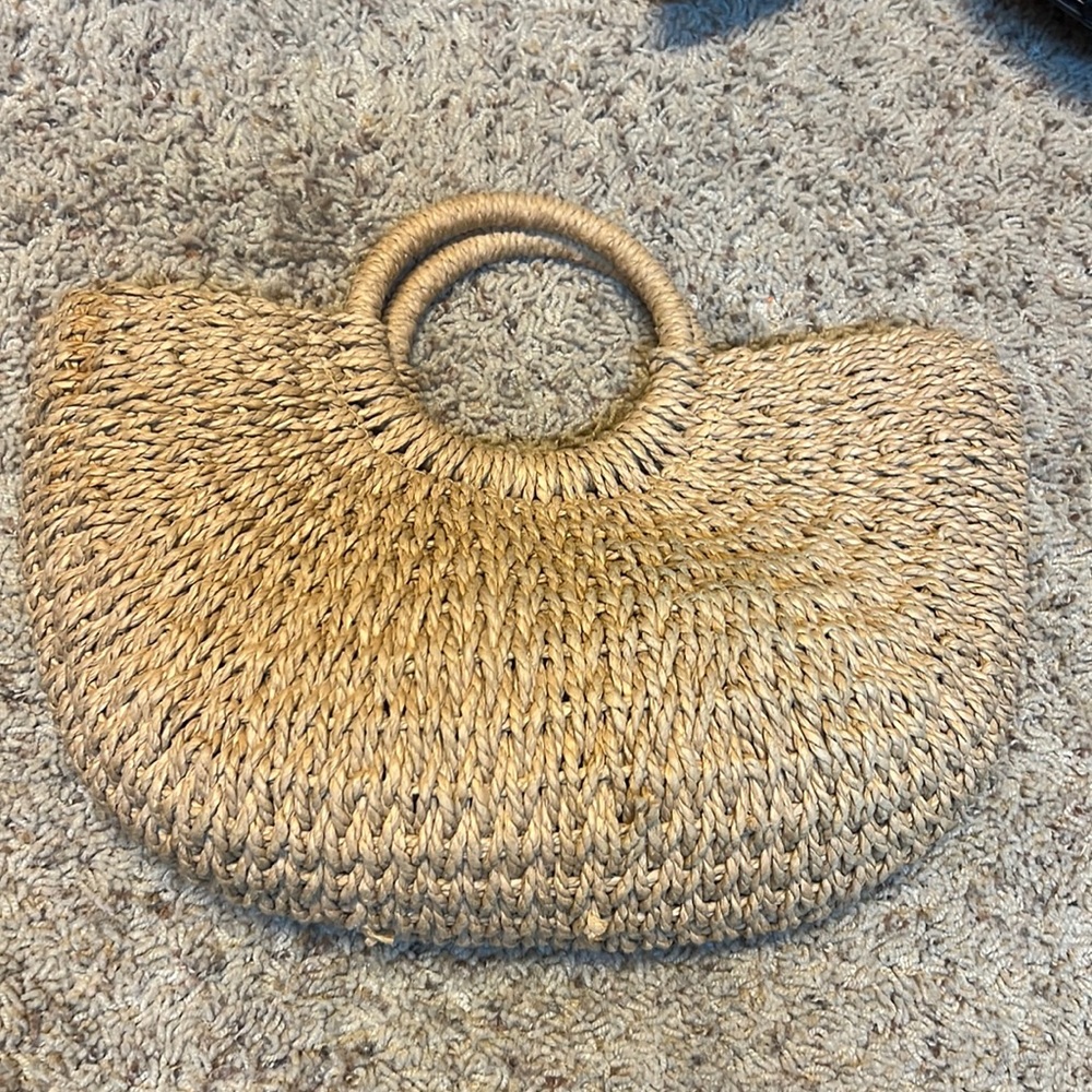 Shein straw bag